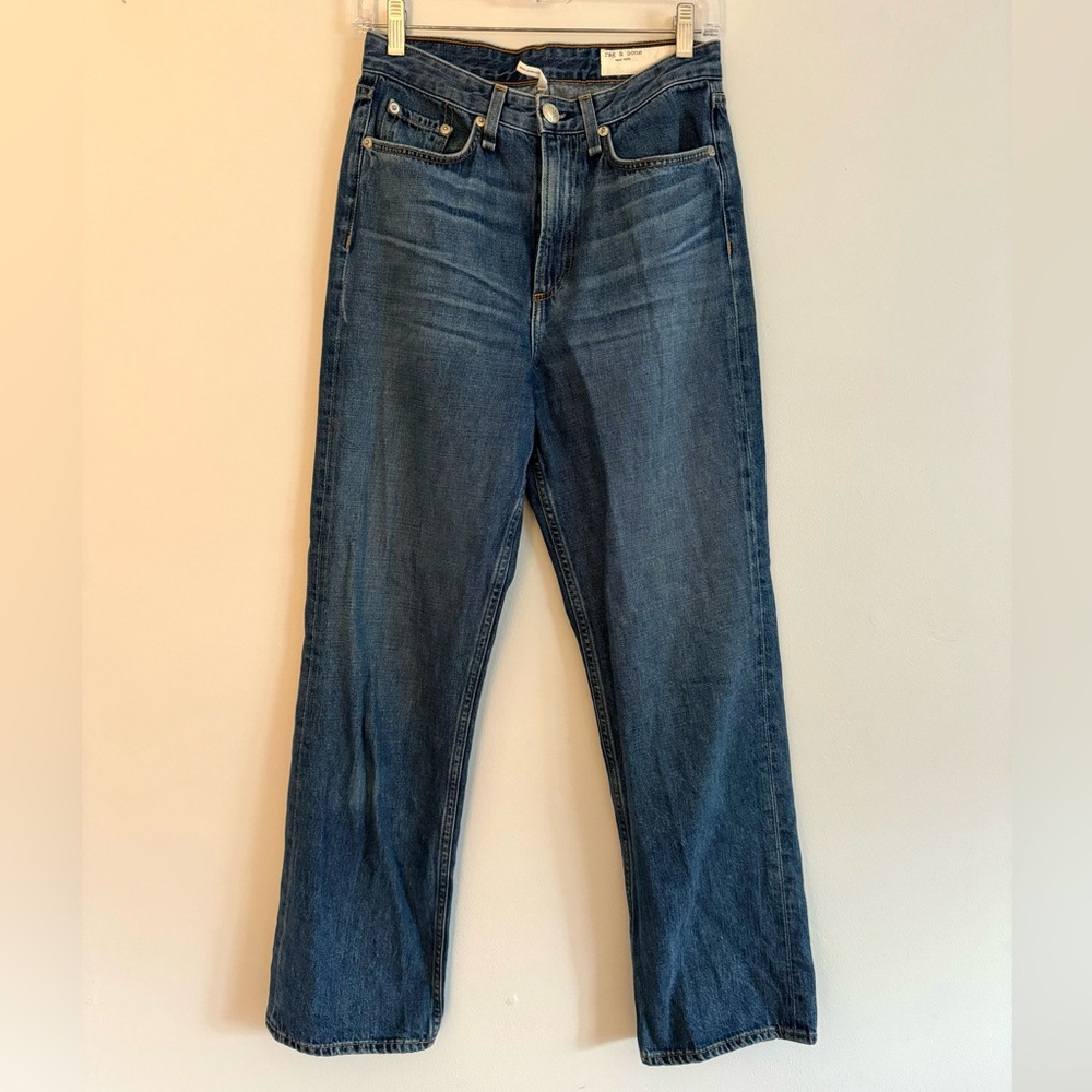Rag & Bone Ruth Super High Rise Straight Jeans women’s 26